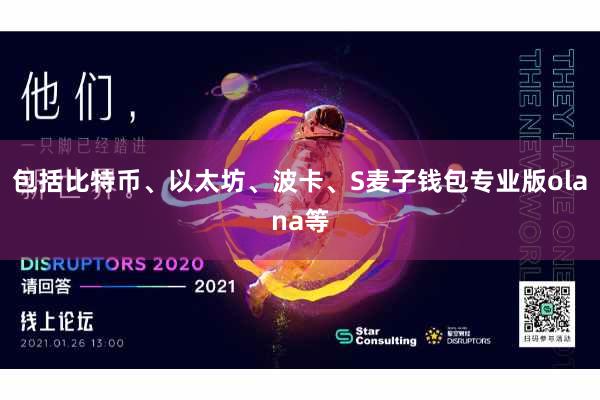 包括比特币、以太坊、波卡、S麦子钱包专业版olana等